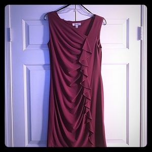 Mauve Ruffled Dress